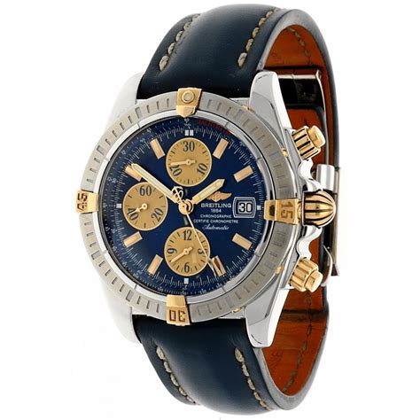 breitling horloge heren goud|Breitling heren horloge.